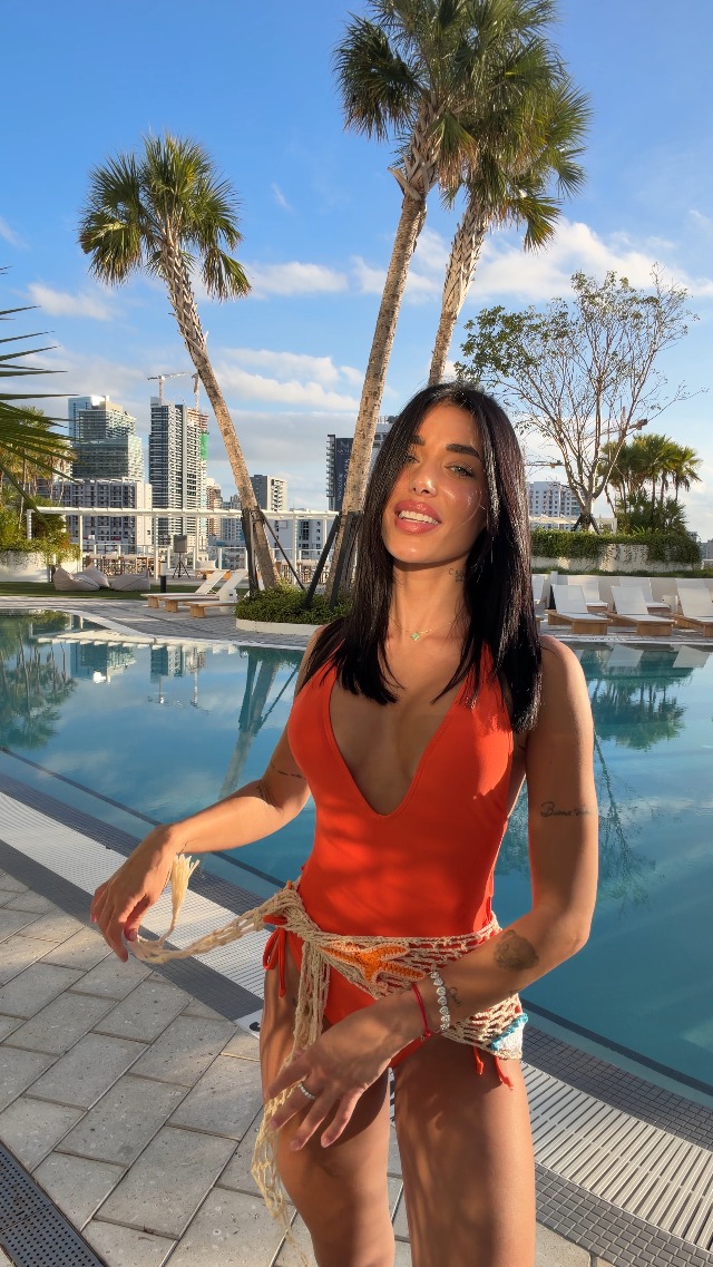 ZAFUL Women Plunging One Piece Swimsuit Backless Cross Tie High